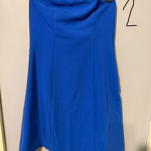 Royal blue women’s dress